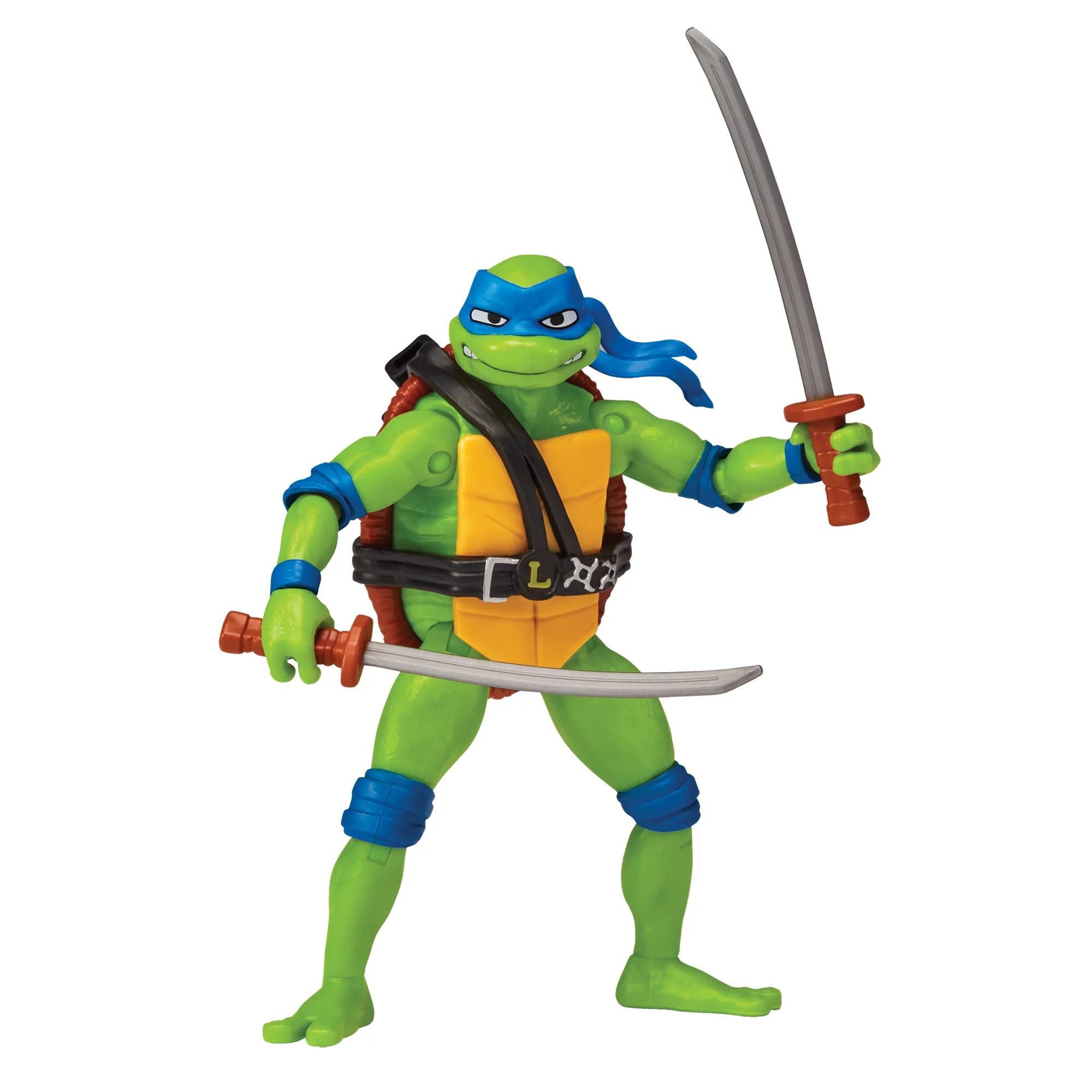 Teenage Mutant Ninja Turtles: Mutant Mayhem 4.5” Leonardo Basic Action Figure by Playmates Toys | Walmart (US)