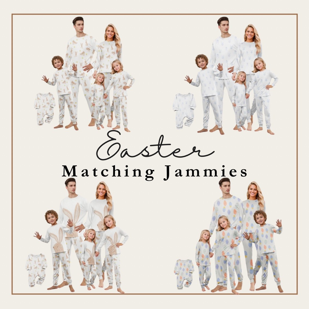 Family Easter Jammies 🐣 🪺 🐰 

#LTKFamily #LTKSeasonal #LTKKids