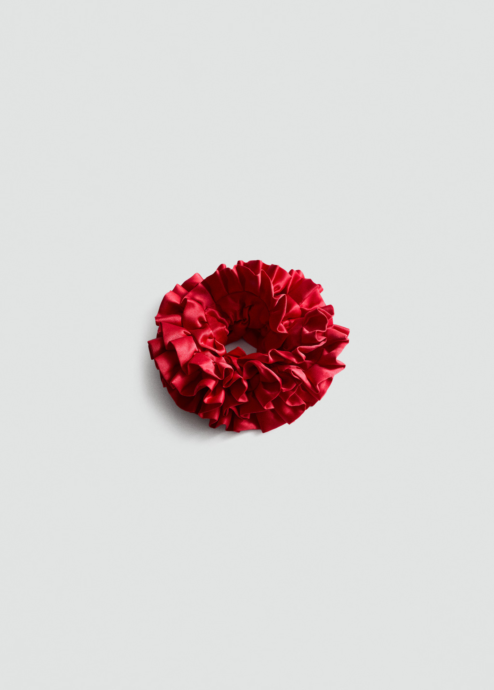 Maxi-flower scrunchie - Women | MANGO USA | Mango (US/MX/AU)