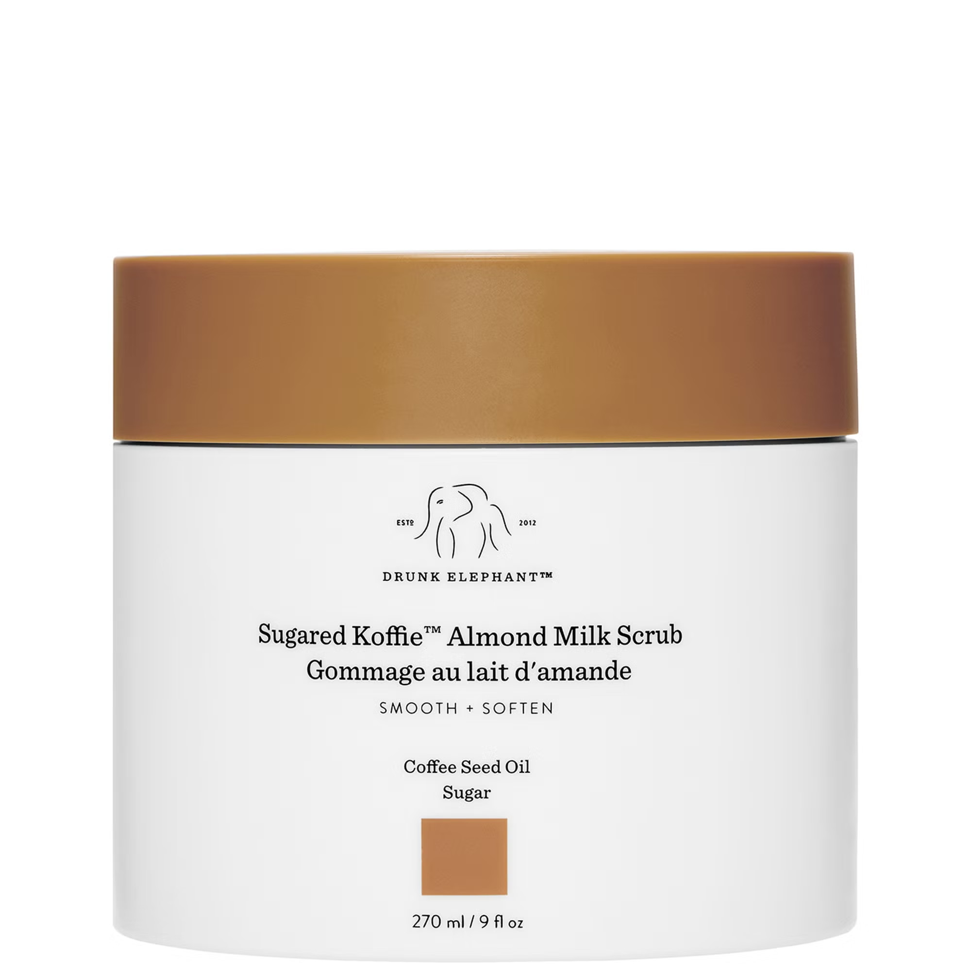 Drunk Elephant Sugared Koffie Almond Milk Scrub | Cult Beauty