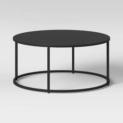 Glasgow Round Metal Coffee Table Black - Project 62™ | Target