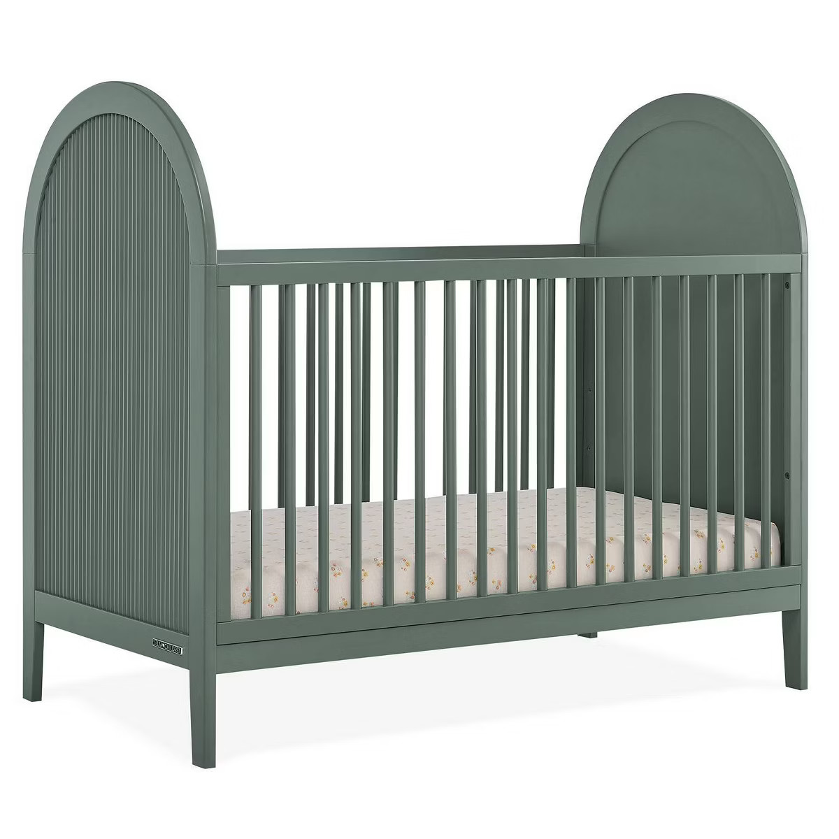 Delta Children Eloise 4-in-1 Convertible Crib - Greenguard Gold Certified - Moonstruck Gray | Target