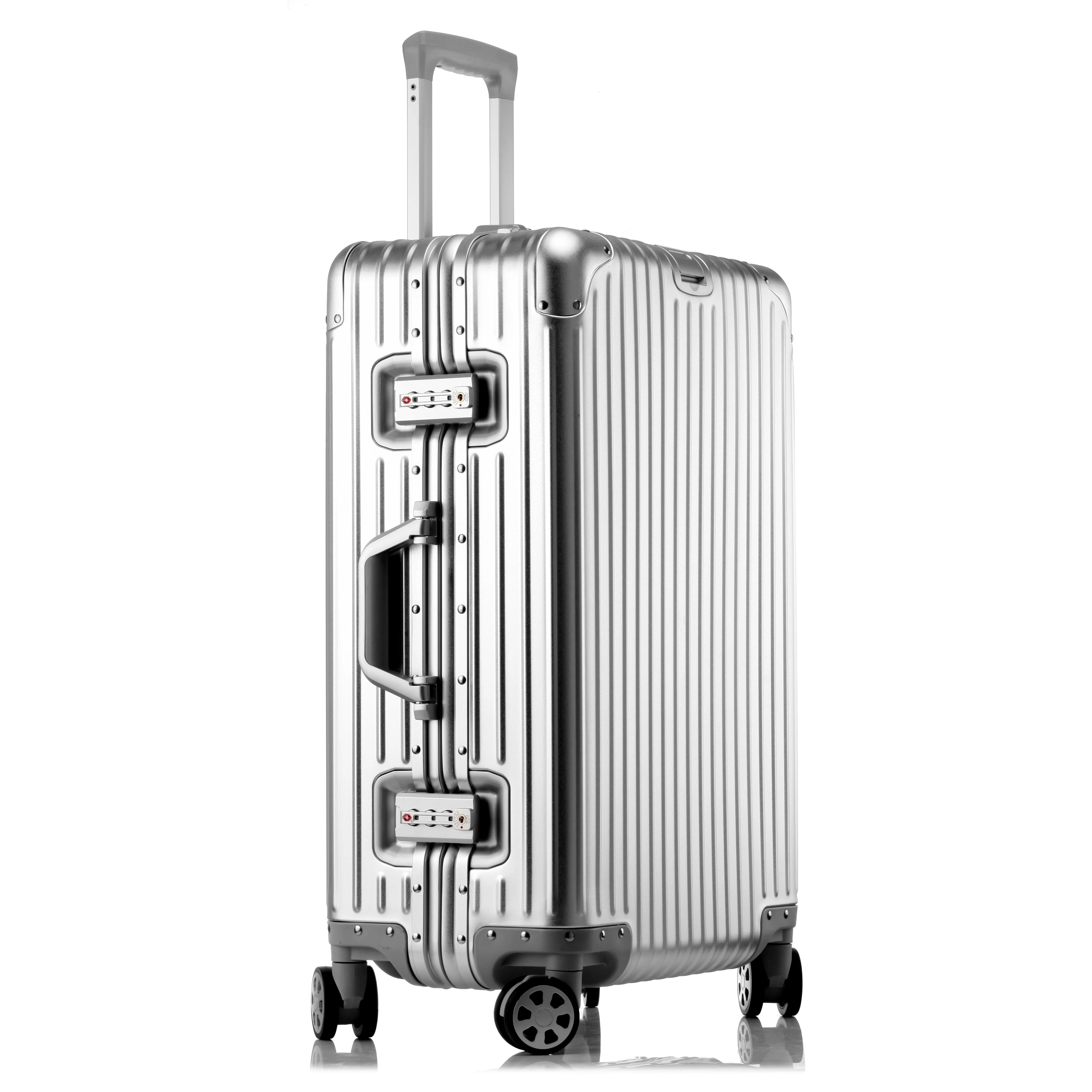 Gliderra All Aluminum Carry On Luggage 20 Inch, Durable Lightweight Suitcase, Silver | Walmart (US)
