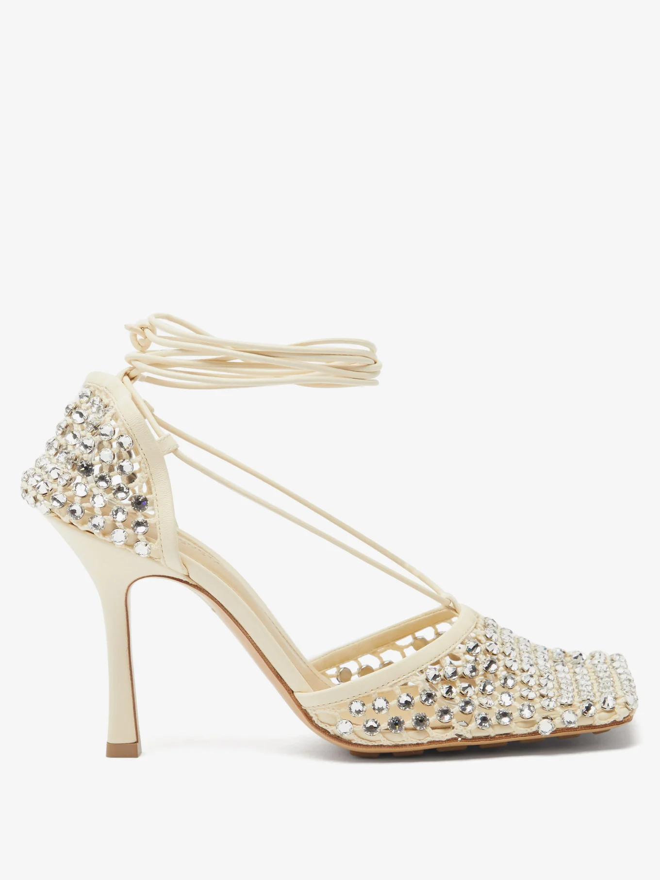 Sparkle Stretch leather and mesh pumps | Bottega Veneta | Matches (APAC)