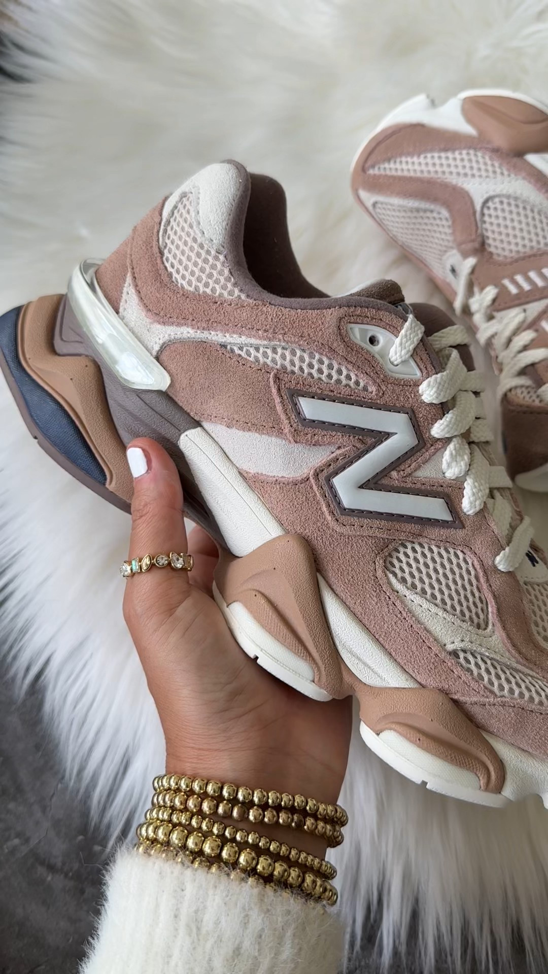 Rare new balance sneaker Sale 9060 sneakers went down a half size. Now 25% off 