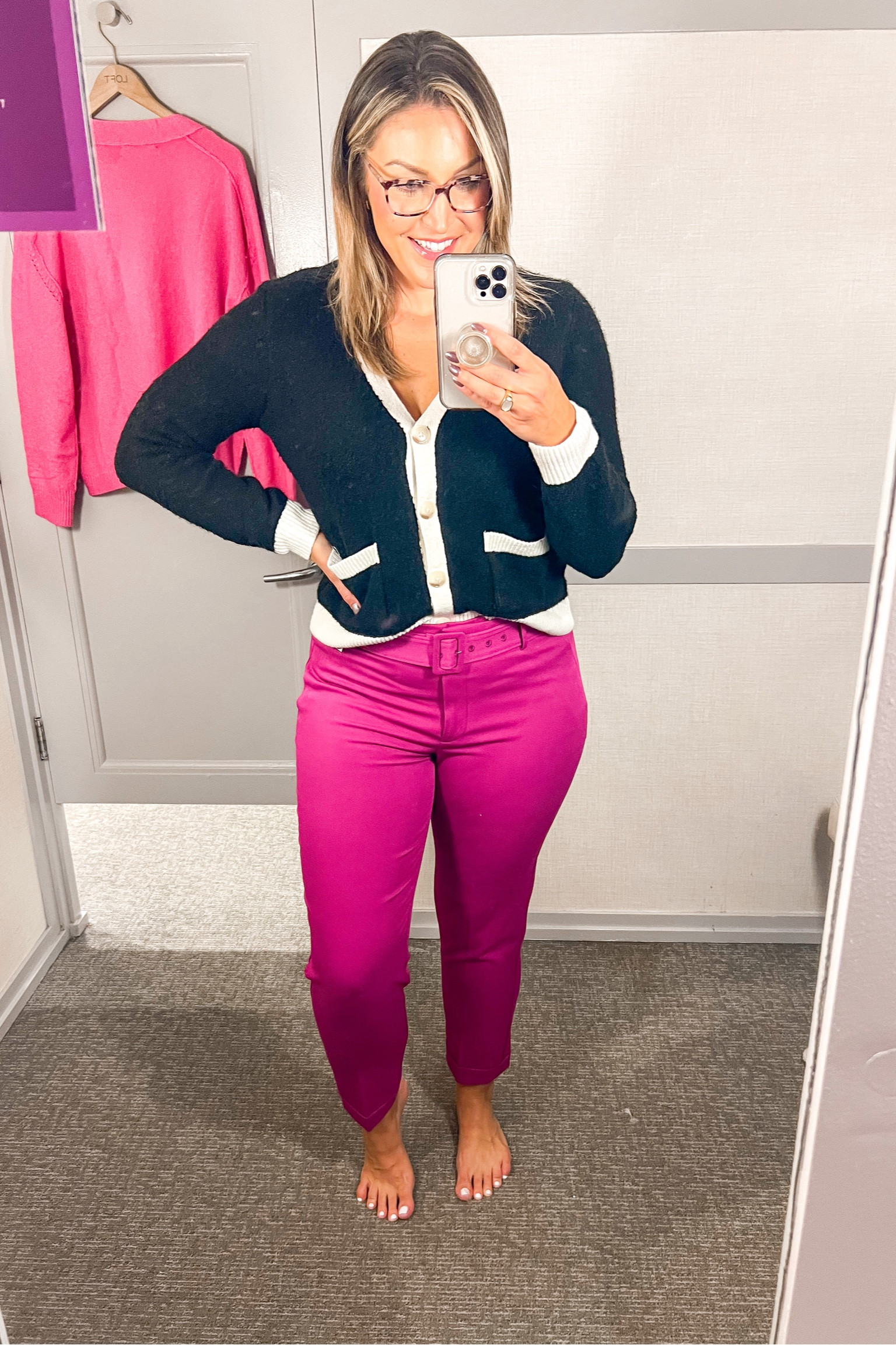 Loft fall new arrivals, pink pants, business casual, work outfit ideas, smart casual 
Sweater: large
Pants: 12

#LTKfindsunder100 #LTKmidsize #LTKworkwear
