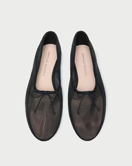 Landon Black Mesh Ballet Flat | Loeffler Randall