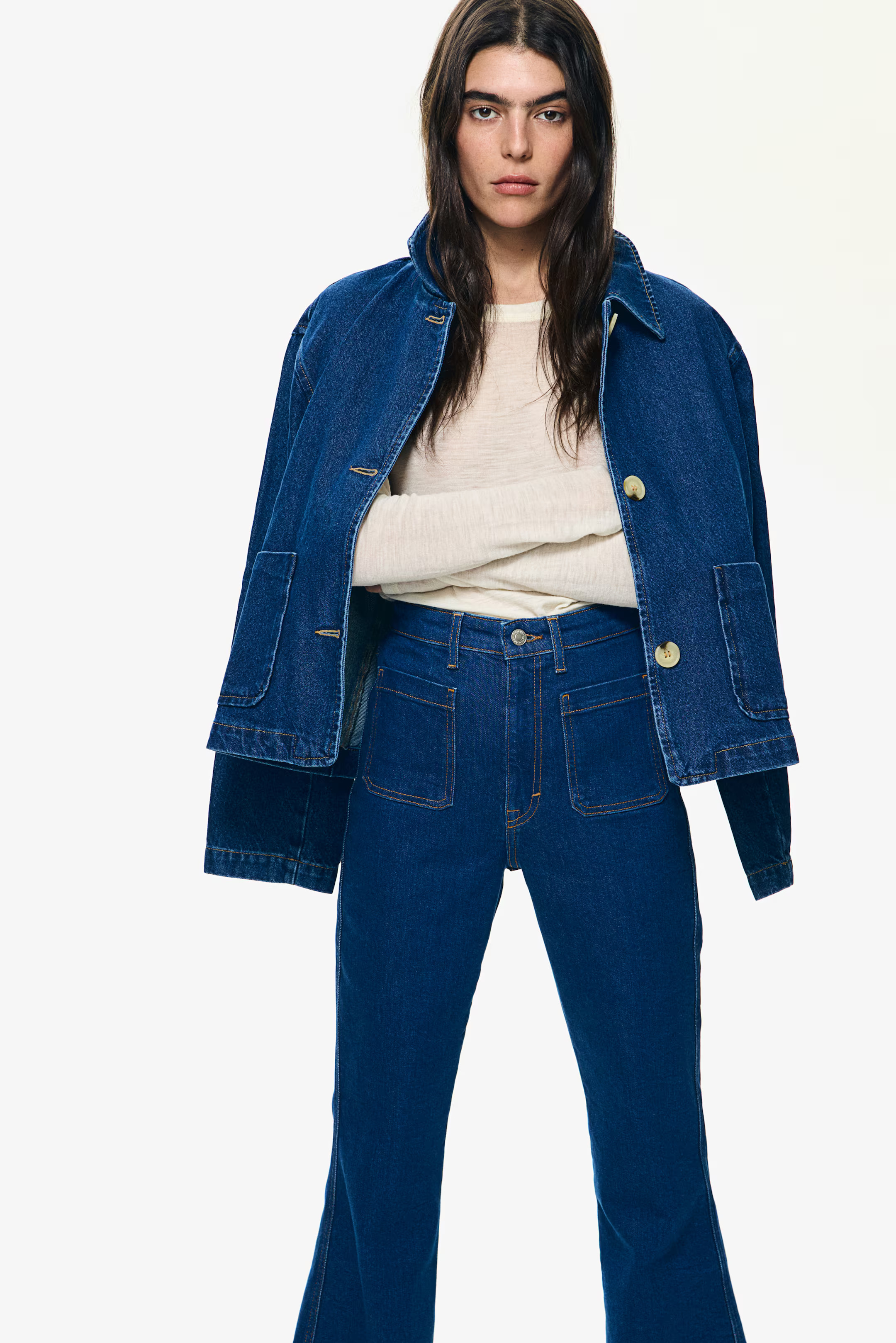 Flared Ultra High Jeans | H&M (US + CA)
