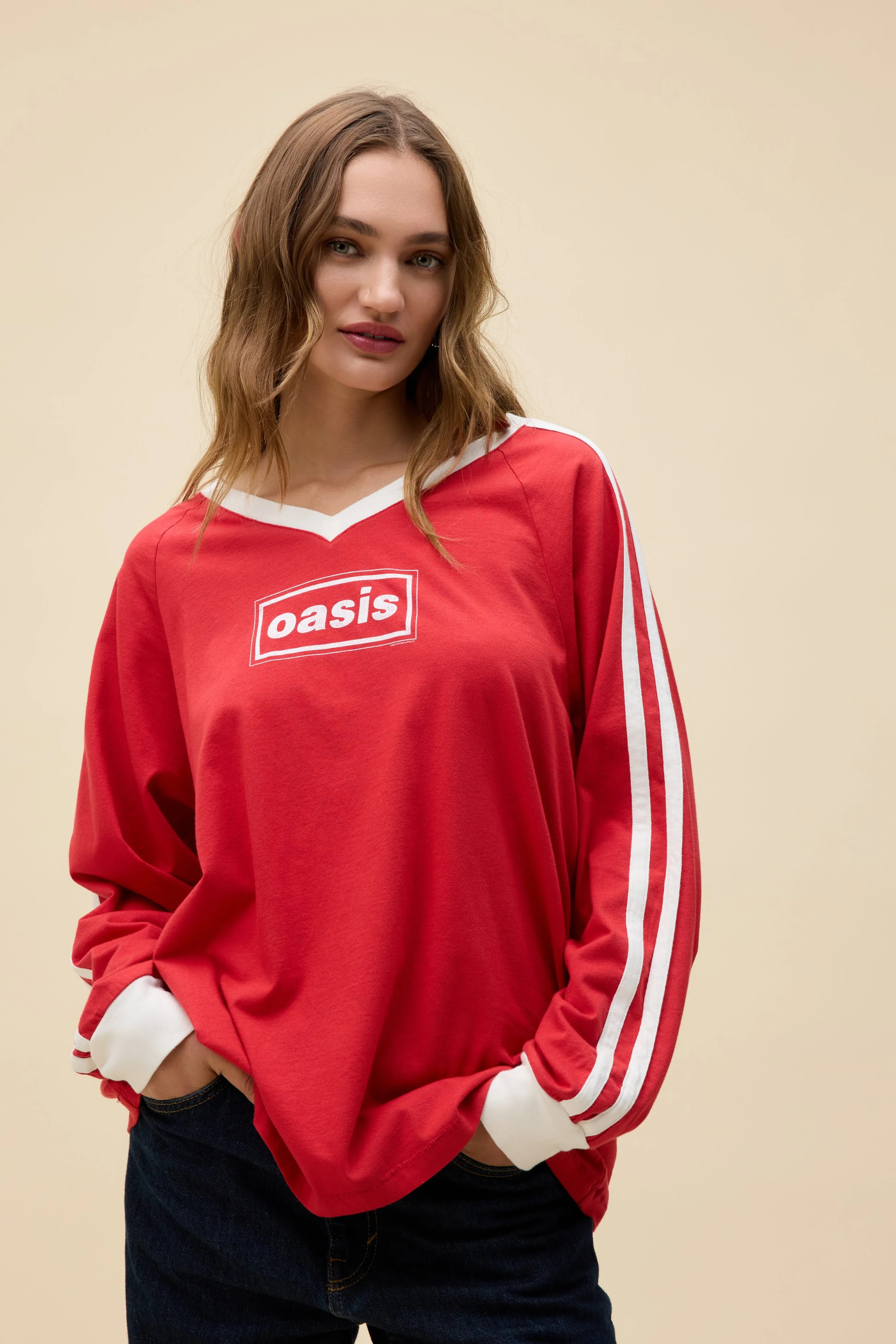 Oasis Box Logo Club Long Sleeve | Daydreamer