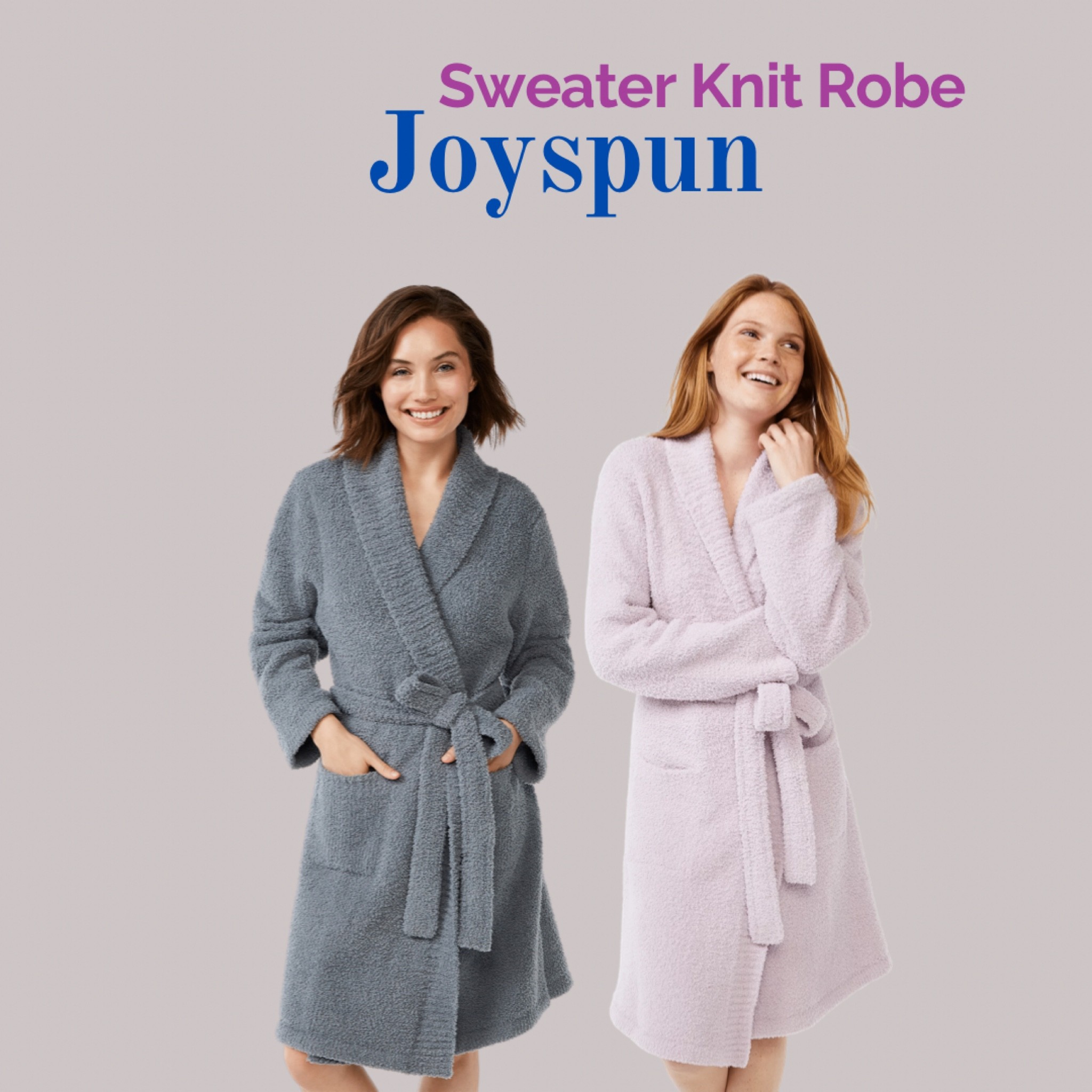 Joyspun Women's Sweater Knit Robe, … curated on LTK