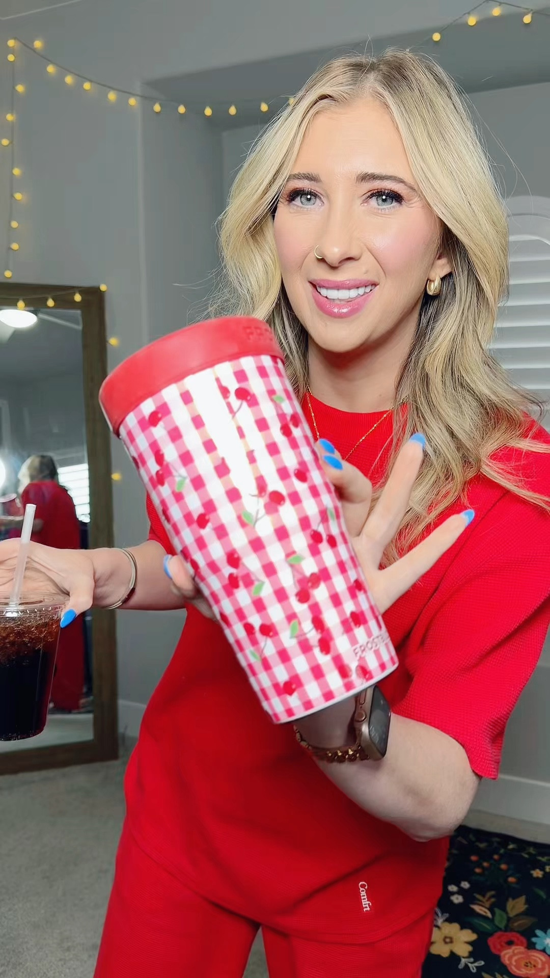 Obsessed with this cherry gingham frost buddy to go buddy!!!!! So cute!! 

#LTKMothersDay #LTKootd #LTKHome