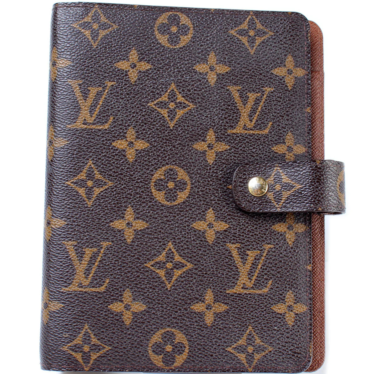 Agenda Medium Ring Monogram | Keeks Designer Handbags
