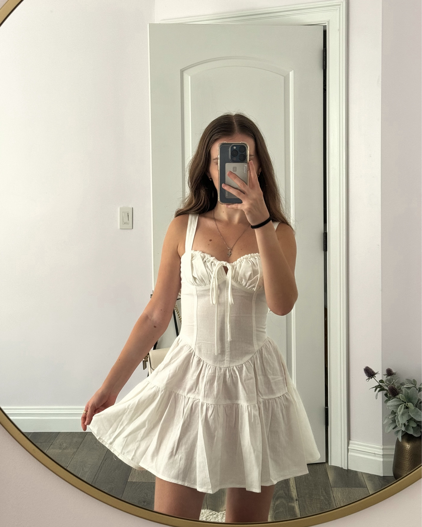 A linen white dress (ON SALE ) paired with heeled sandals makes a cute date night or summer outfit.
.
.
.
.
.
.

#LTKSeasonal #LTKU #LTKSaleAlert #LTKParties #LTKWorwear #LTKTravel #LTKShoeCrush #LTKItBag #LTKSummerSales 

Summer outfits | summer dress | dinner dress | day dress | day dress | linen dress | summer dress mini | white dress outfit | sandals 2024 | summer shoes | summer sandals | white sandals | outfit inspo | outfit ideas | 

#LTKFindsUnder100 #LTKStyleTip #LTKFindsUnder50