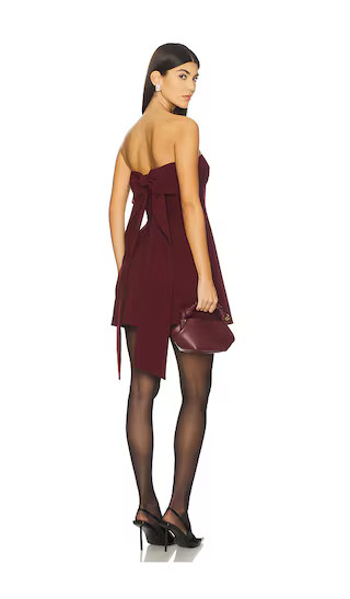 Juno Dress in Burgundy | Revolve Clothing (Global)