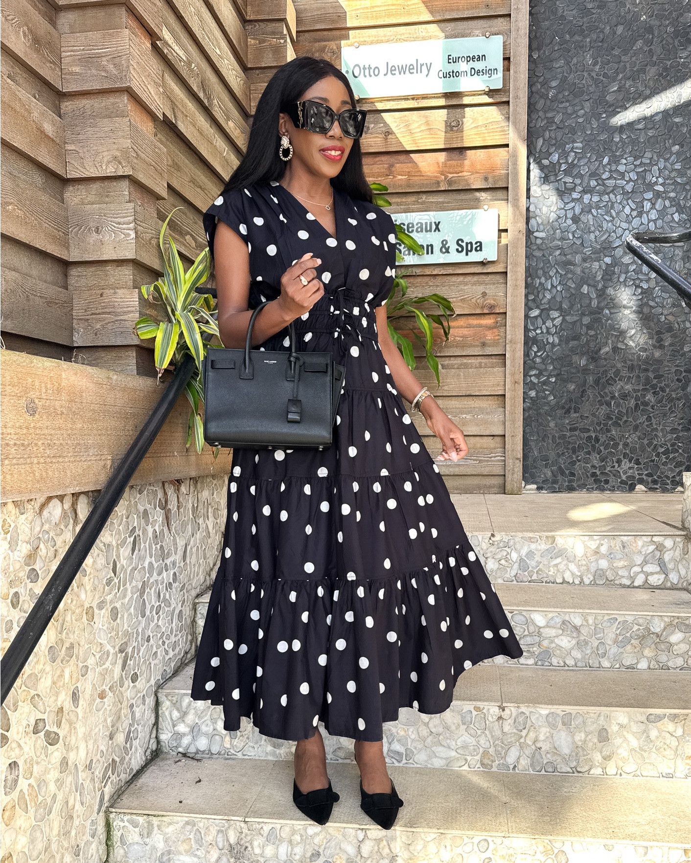 Stylish & Affordable Polka Dot Dress. 
True to size. Wearing a small. 
Also added other favorites. 

Spring Dress, Spring Outfits, Spring Outfits 2026, Polka Dots, Ootd, Summer Fashion, 

#LTKSeasonal #LTKSaleAlert 




#LTKOver40 #LTKootd #LTKSeasonal