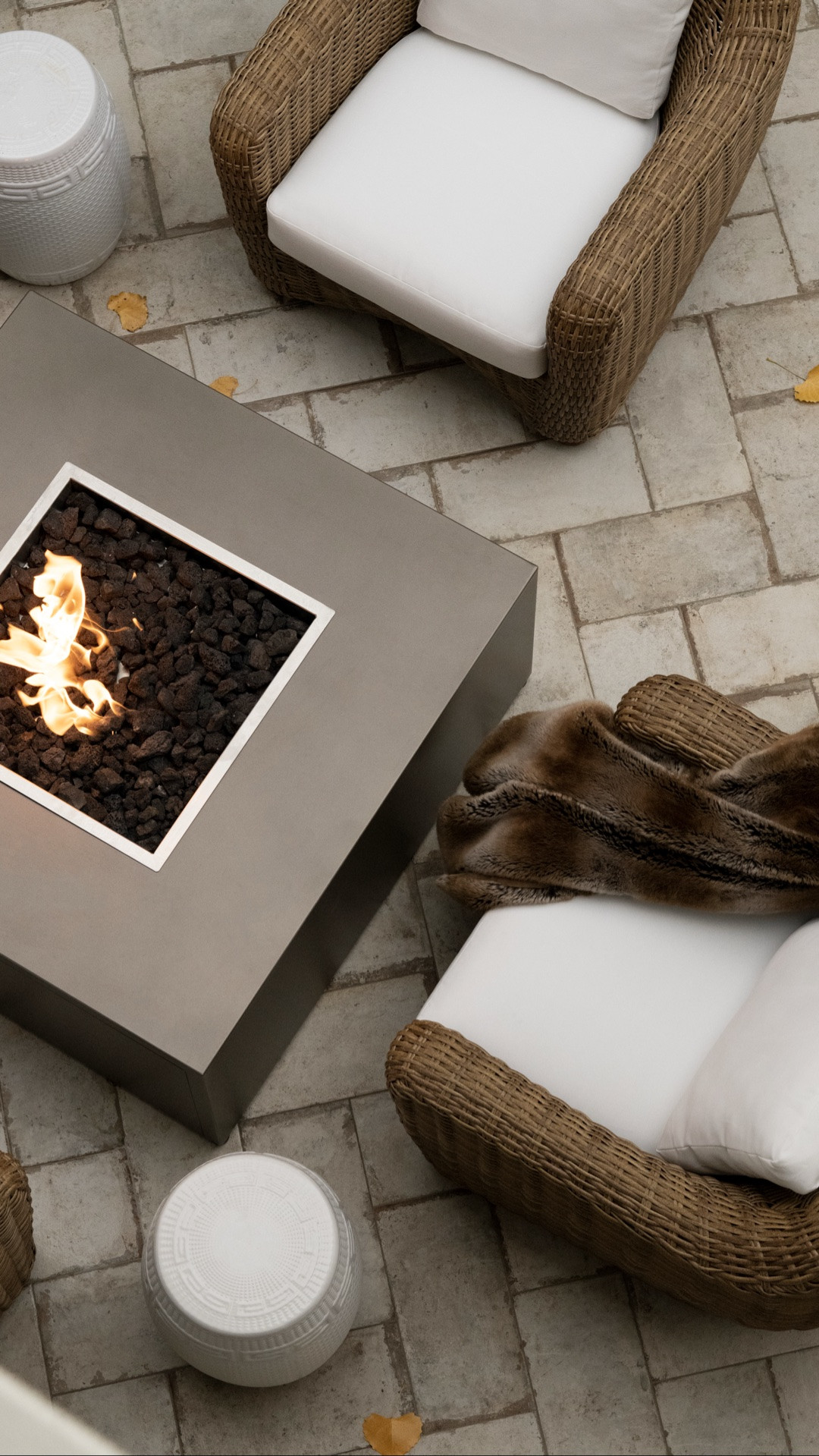 Getting cozy on the patio before it gets too cold!

#LTKSeasonal #LTKHome