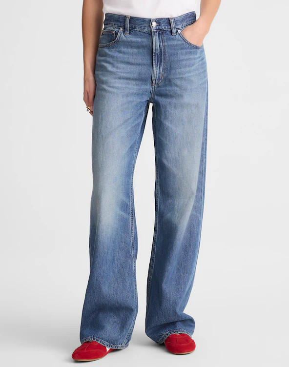 The Low-Slung Baggy Jean in Airy Denim | Madewell