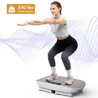MERACH Vibration Plate Exercise Machine Whole Body Workout Power Vibrate Fitness Platform Vibration Plate Weight Loss & Shaping | AliExpress (US)