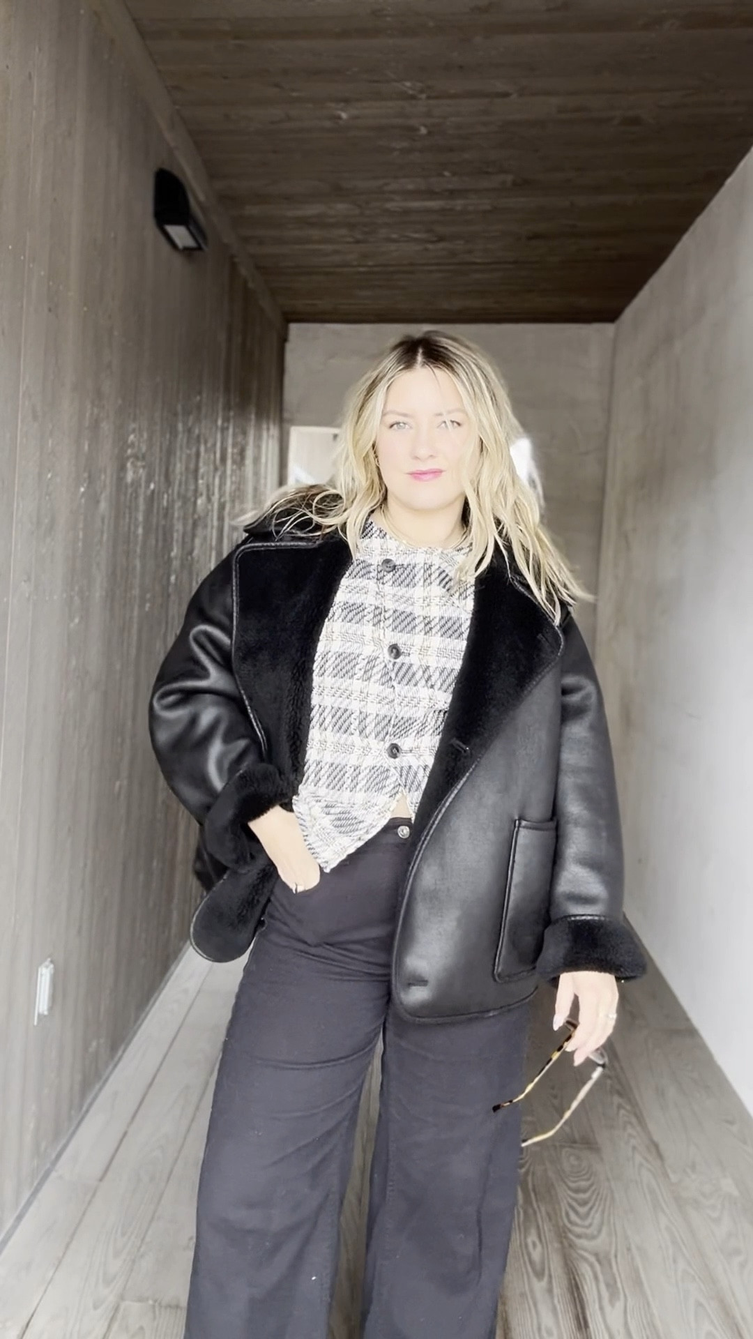 Loved this plaid vest with a shearling jacket for a night of networking in Montana 

#LTKStyleTip #LTKPetite #LTKWorkwear