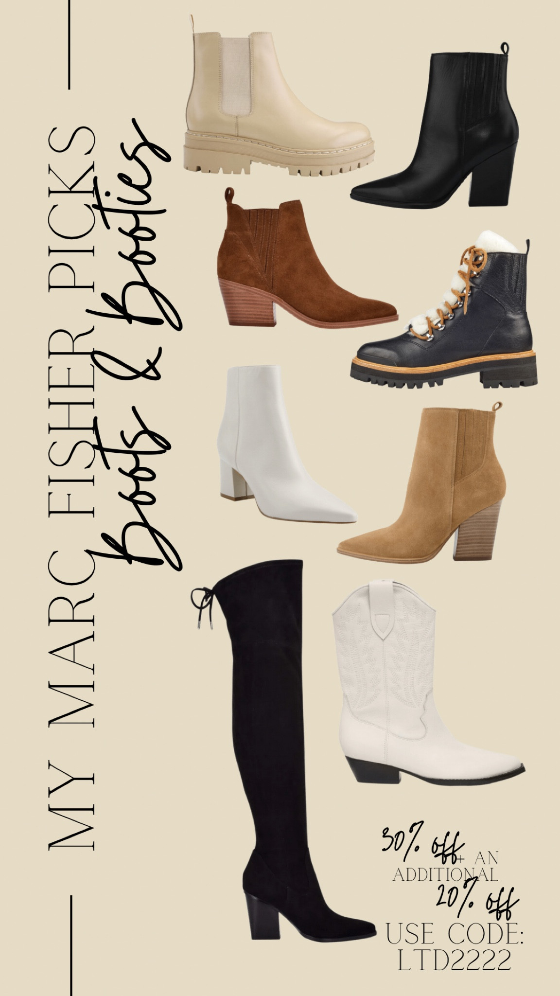 Marc fisher 2024 western booties