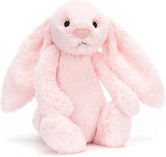 Jellycat Bashful Pink Bunny Medium - L: 9cm x W: 12cm x H: 31cm | Amazon (US)