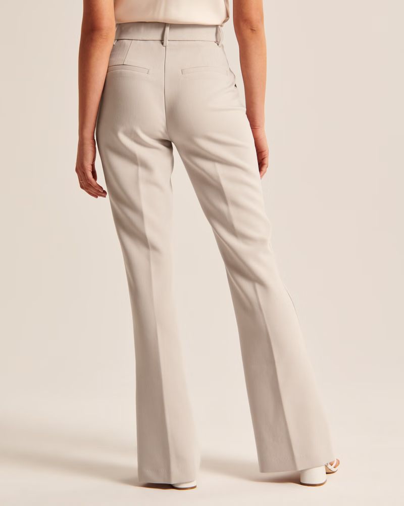 Tailored Flare Pant | Abercrombie & Fitch (US)