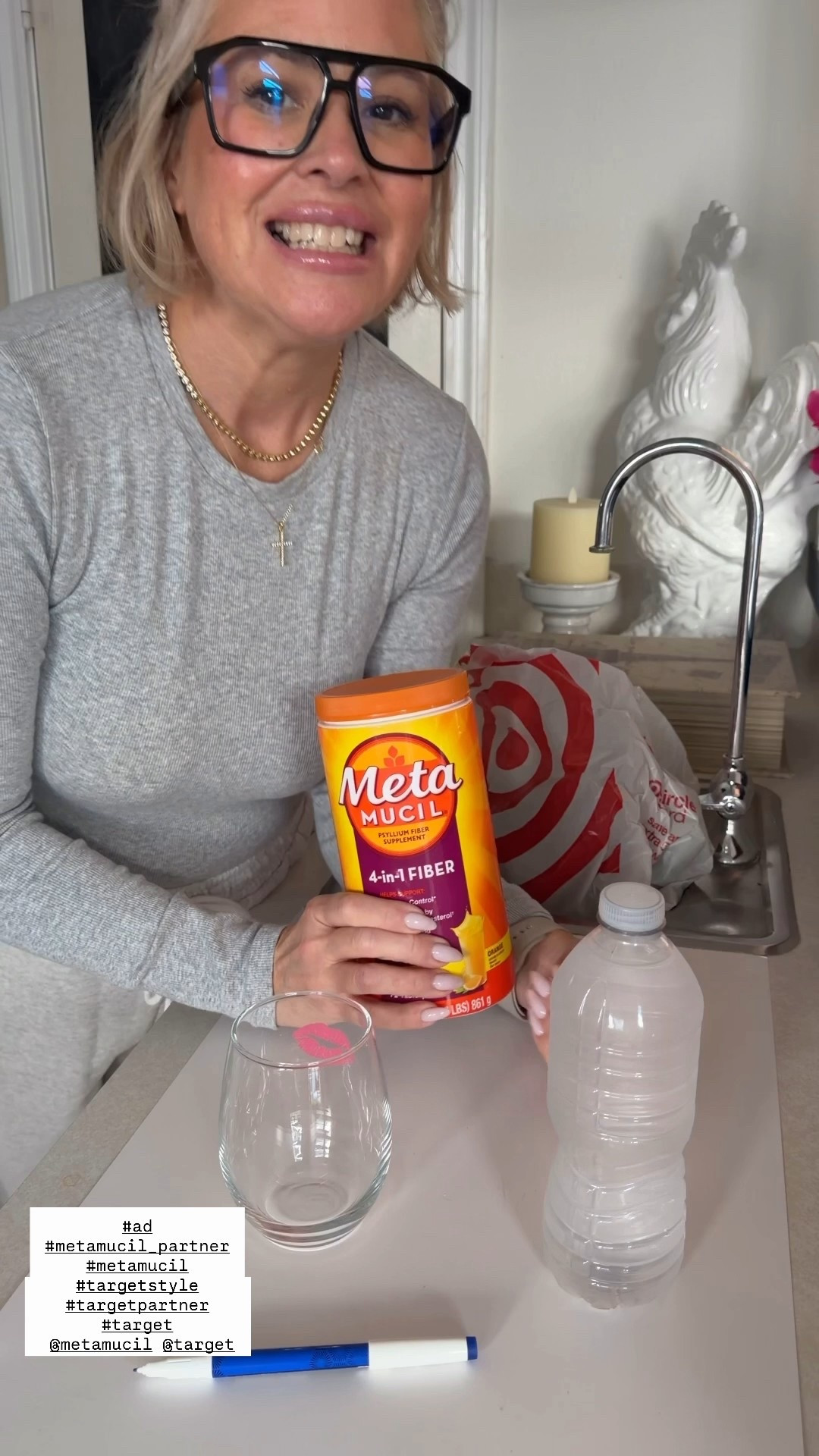 #Ad #Metamucil_Partner  Doing a little new-year reset and starting with my gut 🤍 
I’m partnering with @Target and @Metamucil because when my digestion feels off, everything feels off. I love that Metamucil psyllium fiber has 4 health benefits in one daily supplement* and helps support appetite control by helping me feel full between meals*. 

Linking all the products I recommend trying because small habits really do add up. 
#targetpartner #target #metamucil_partner #metamucil #targetstyle 

#LTKdayinmylife #LTKmomlife #LTKOver40