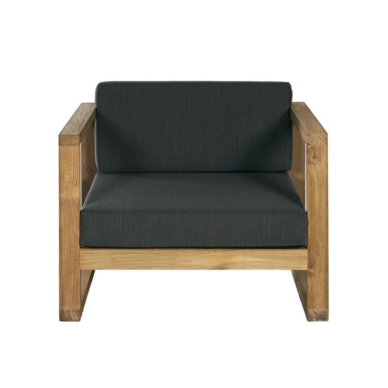 Bixby Teak Outdoor Lounge Chair with Cushions | Wayfair North America