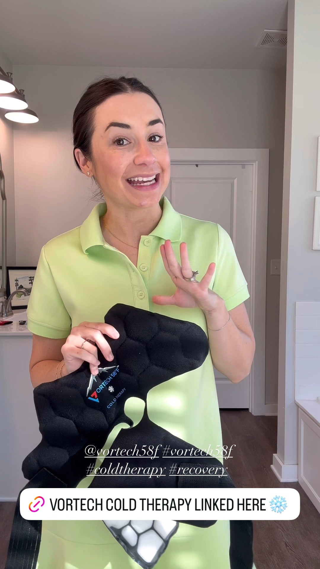 Cold Therapy with Vortech 58F has been a game changer for my sciatic nerve pain and inflammation! It has lessened so much since using this wrap. I love how easy and mess free it is! 

#LTKActive