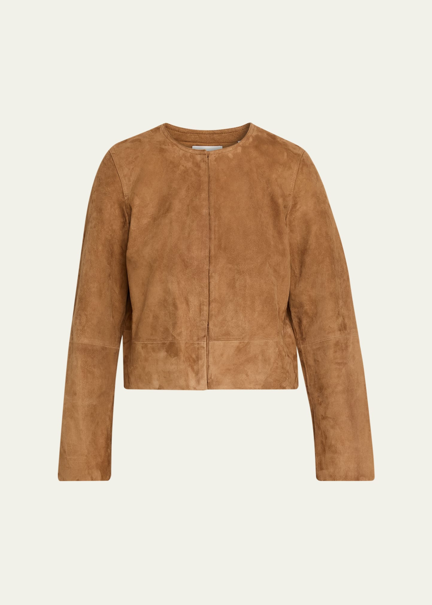 Vince Cropped Suede Jacket | Bergdorf Goodman