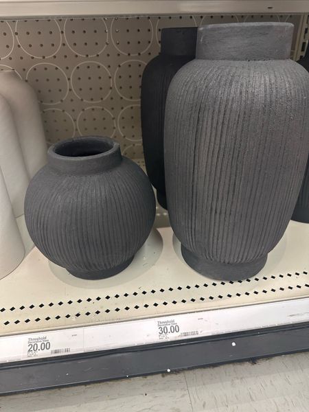 These black ceramic vases are a steal! They look like a higher end version for under $30 each! 

#LTKGiftGuide #LTKfindsunder50 #LTKhome