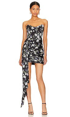 Katie May Chasing Dawn Dress in Midnight Floral from Revolve.com | Revolve Clothing (Global)