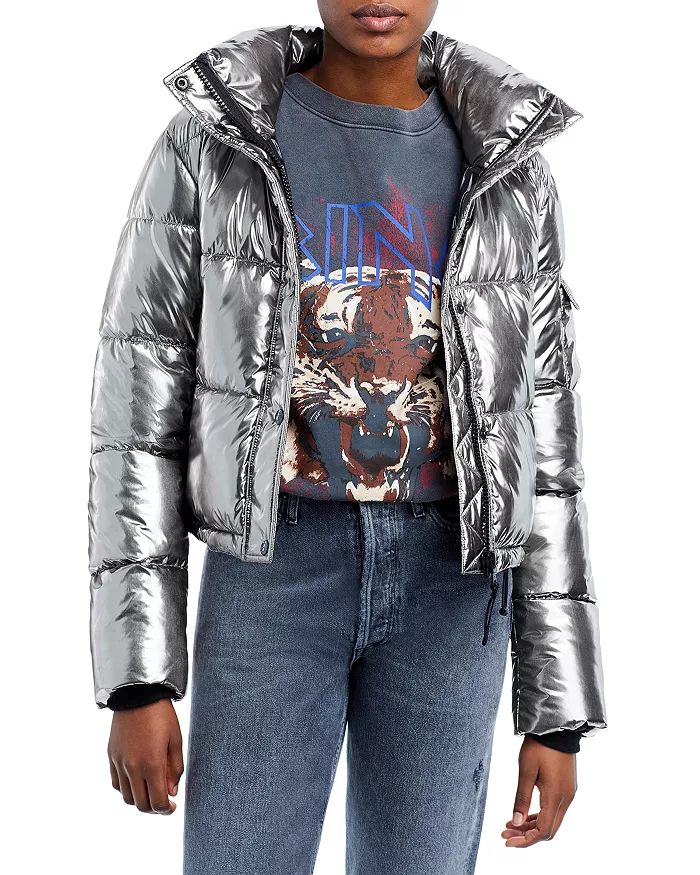 Metallic Puffer Coat - 100% Exclusive | Bloomingdale's (US)