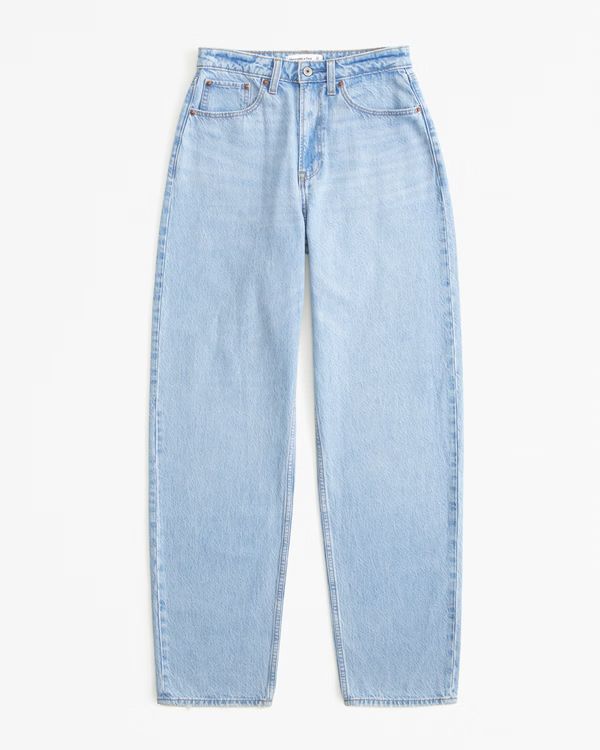 Women's High Rise Taper Jean | Women's New Arrivals | Abercrombie.com | Abercrombie & Fitch (US)