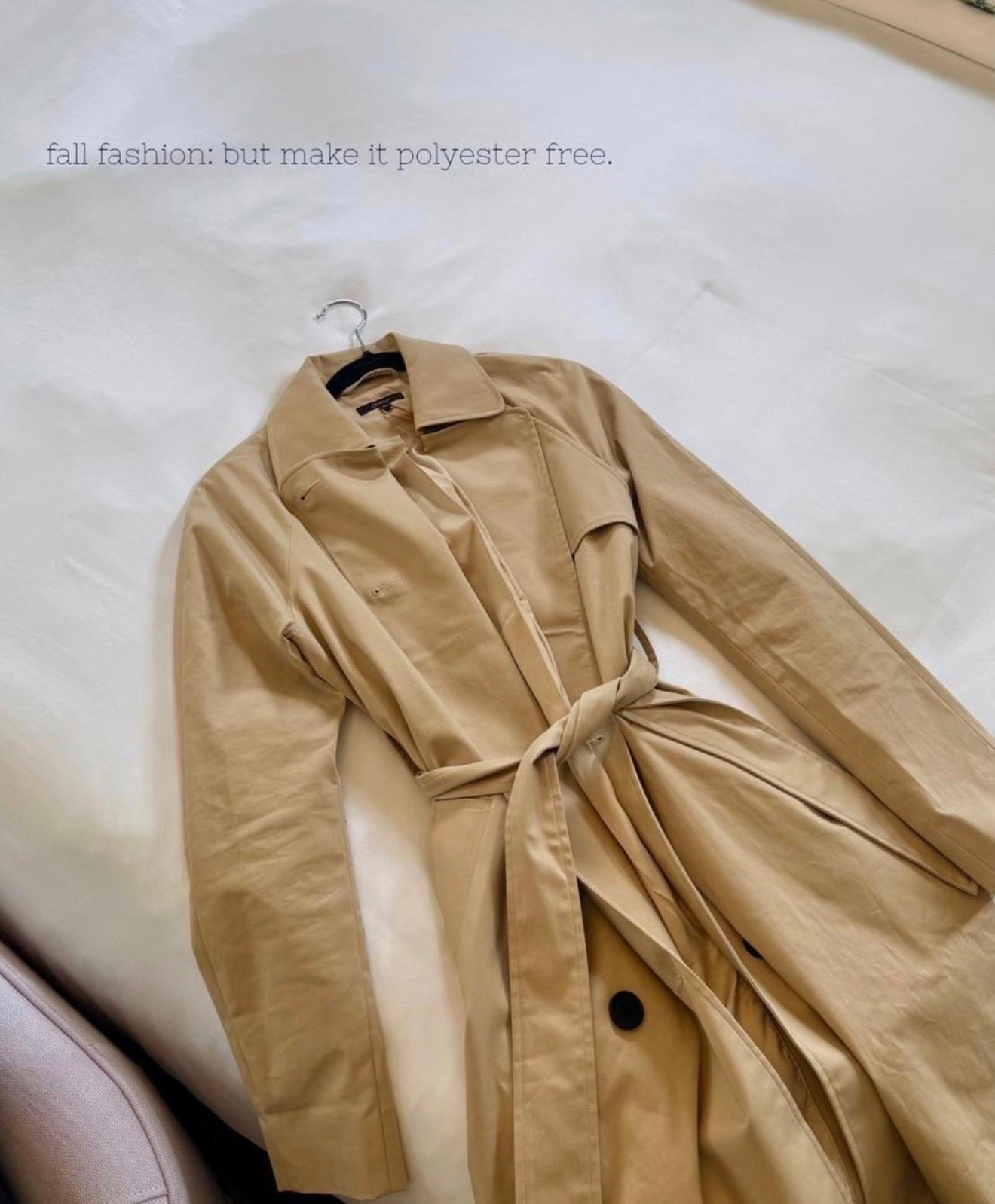 This trench has become my go-to to elevate every fall outfit. A true staple for my capsule wardrobe- and its polyester free! 


Trench coat
Fall coat
Natural fibers

#LTKSeasonal #LTKPetite #LTKootd