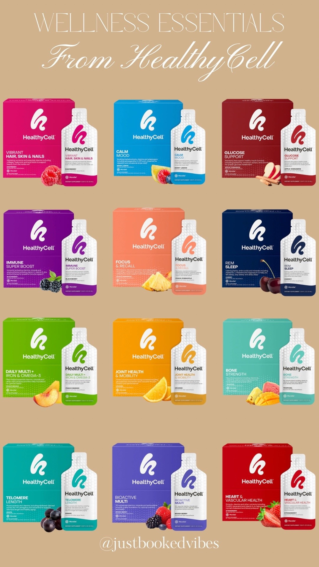 Top HealthyCell supplements — from daily multivitamins to sleep, immunity, and beauty support, all in easy-to-take MicroGel formulas designed for better absorption and everyday wellness!

#LTKmorningroutine #LTKselfcare #LTKdayinmylife