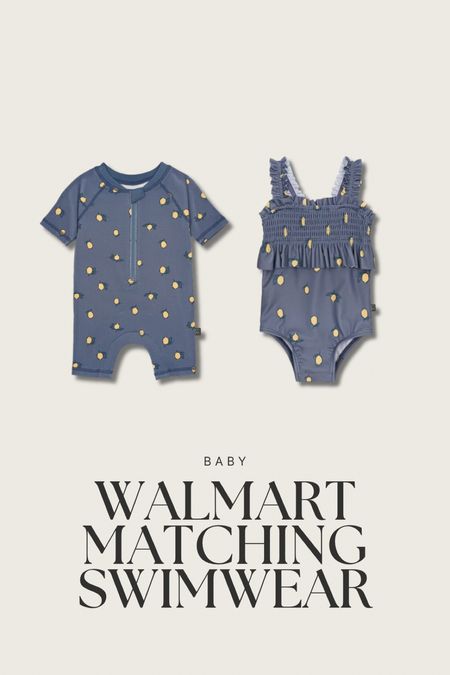 Matching baby swimwear from Walmart! 🍋

Baby swimsuit 
Matching family outfits
Walmart find

#LTKbaby #LTKfamily #LTKSeasonal