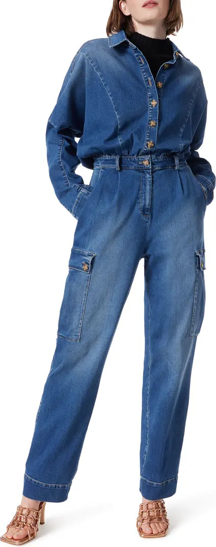 Denim Cargo Jumpsuit | Nordstrom