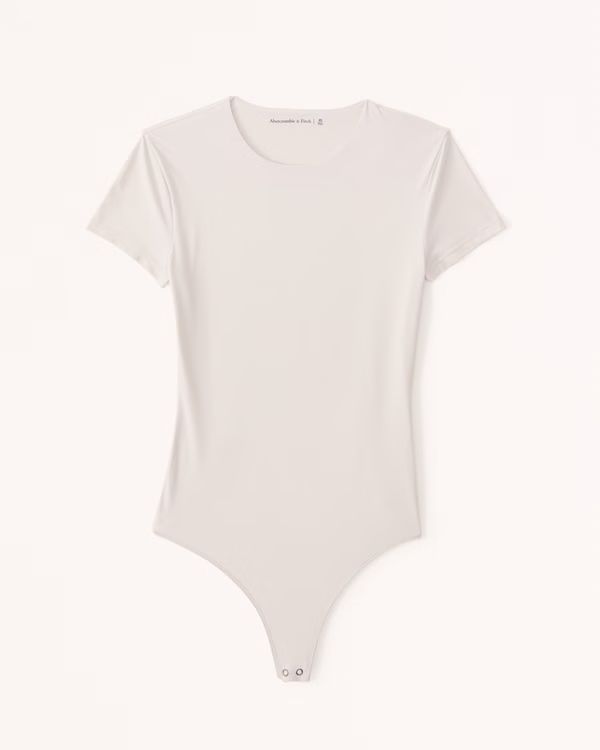 Soft Matte Seamless Tee Bodysuit | Abercrombie & Fitch (US)