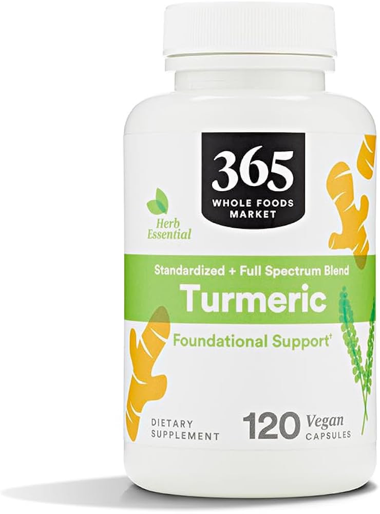 365 By Whole Foods Market, Turmeric, 120 Count | Amazon (US)