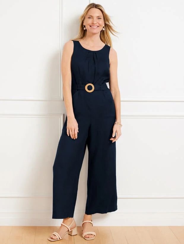 Linen Jumpsuit | Talbots