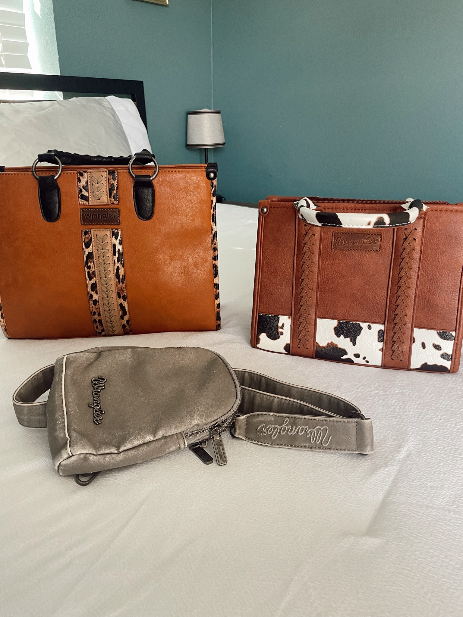Montana west x Wrangler purses!