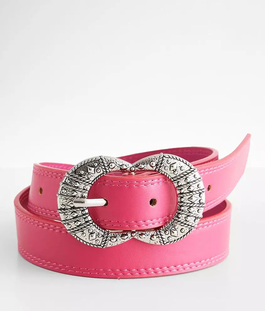 Trend Faux Leather Belt | Buckle
