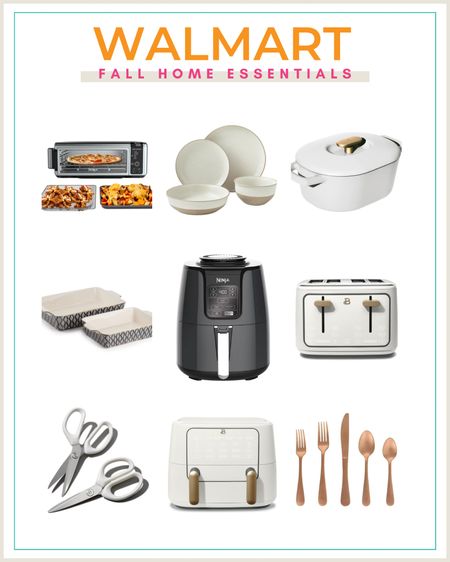 Walmart has everything you need for your fall home essentials! #WalmartPartner Here are some of my personal favorites! I use my ninja air fryer all the time and I can’t wait to make soups in my new Dutch oven! #walmarthome #walmart 

#LTKSeasonal #LTKhome #LTKHoliday