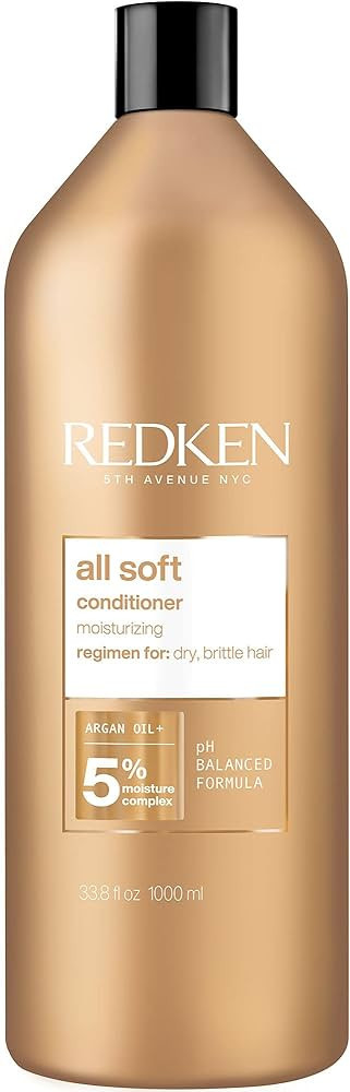 Redken All Soft Conditioner | Deeply Conditions and Hydrates | Softens, Smooths, and Adds Shine |... | Amazon (US)