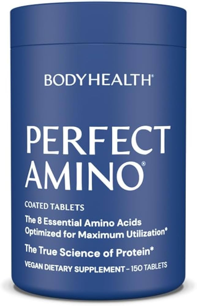 BodyHealth PerfectAmino (150 ct) Easy to Swallow Tablets, Essential Amino Acids Supplement with B... | Amazon (US)