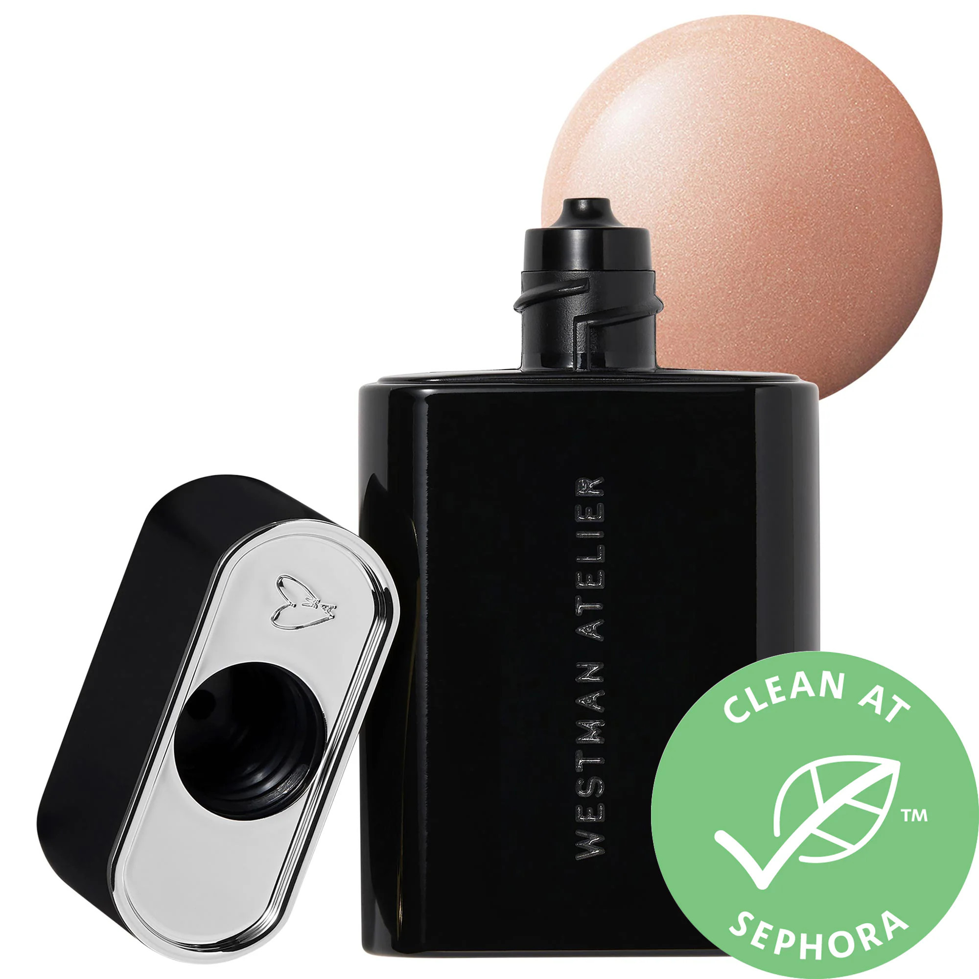 Westman Atelier Liquid Super Loaded All-Over Illuminator Drops with Vitamin C Peau De Pêche 1 oz / 30 ml | Sephora (US)