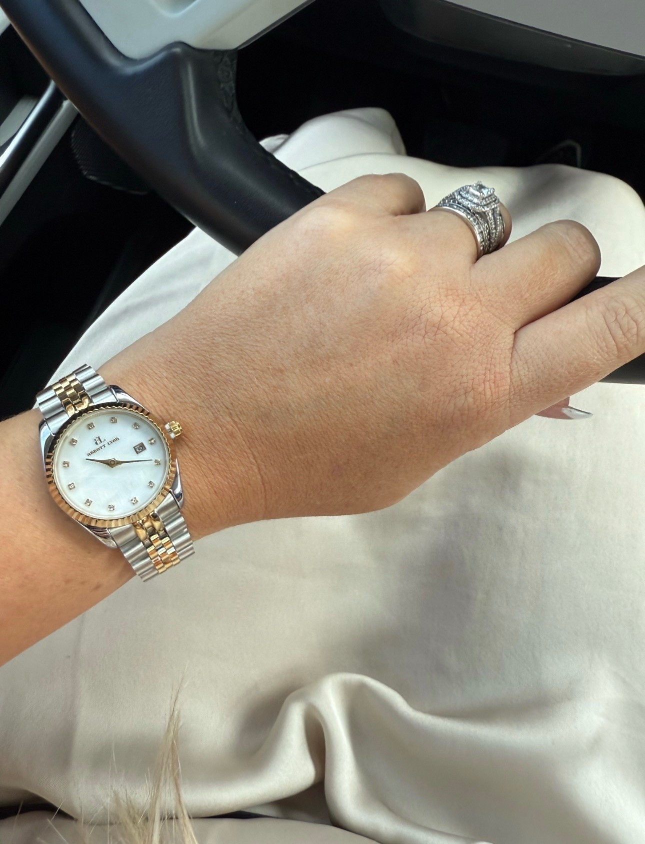 This watch is gorgeous! 

#LTKBeauty #LTKOver40 #LTKootd