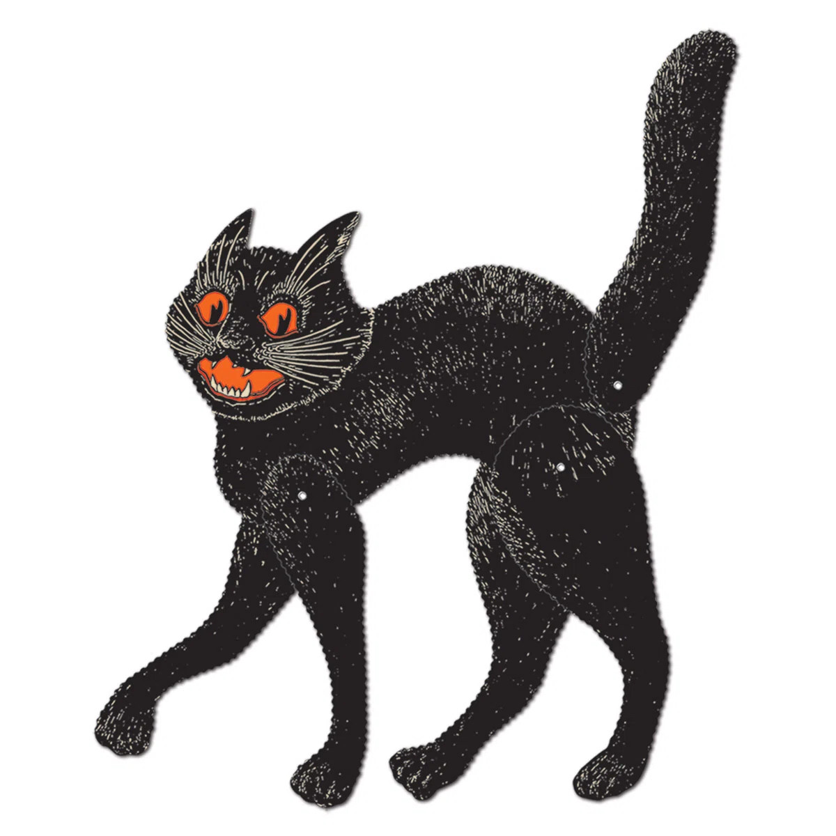 Vintage Halloween Jointed Scratch Cat | Joss & Main