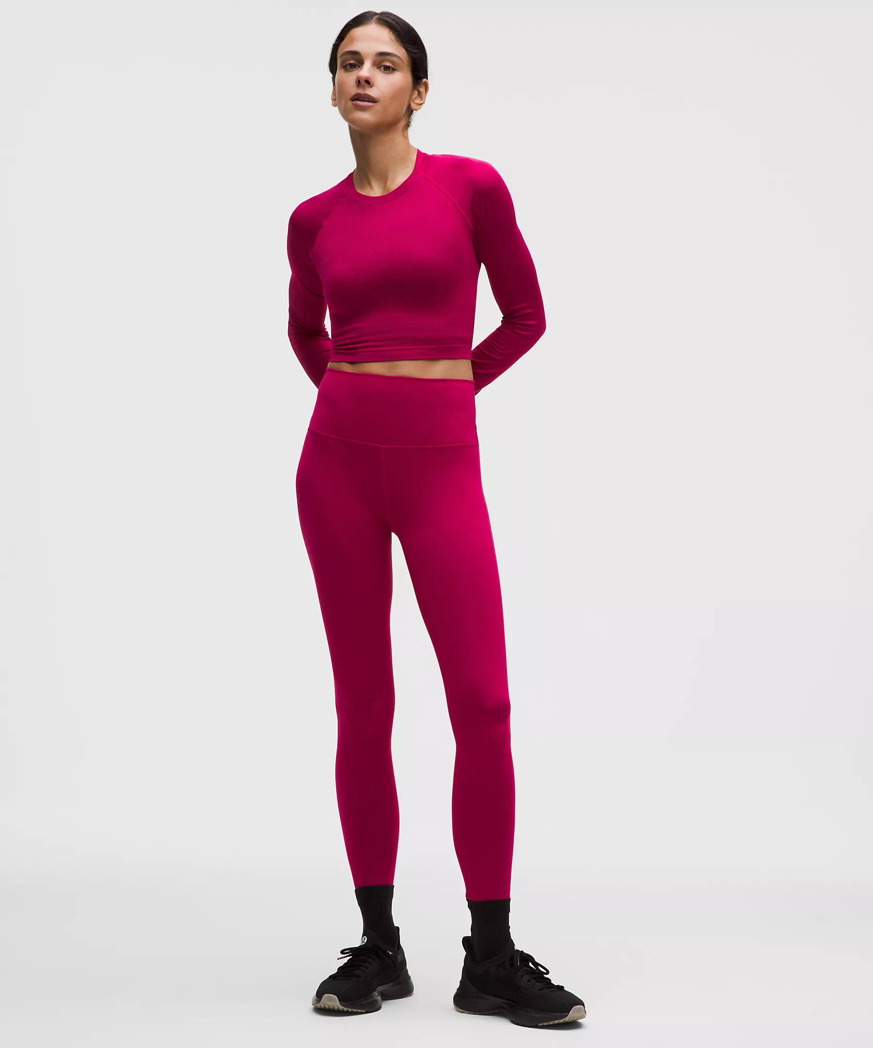 Swiftly Tech Cropped Long-Sleeve Shirt 2.0 | Lululemon (US)